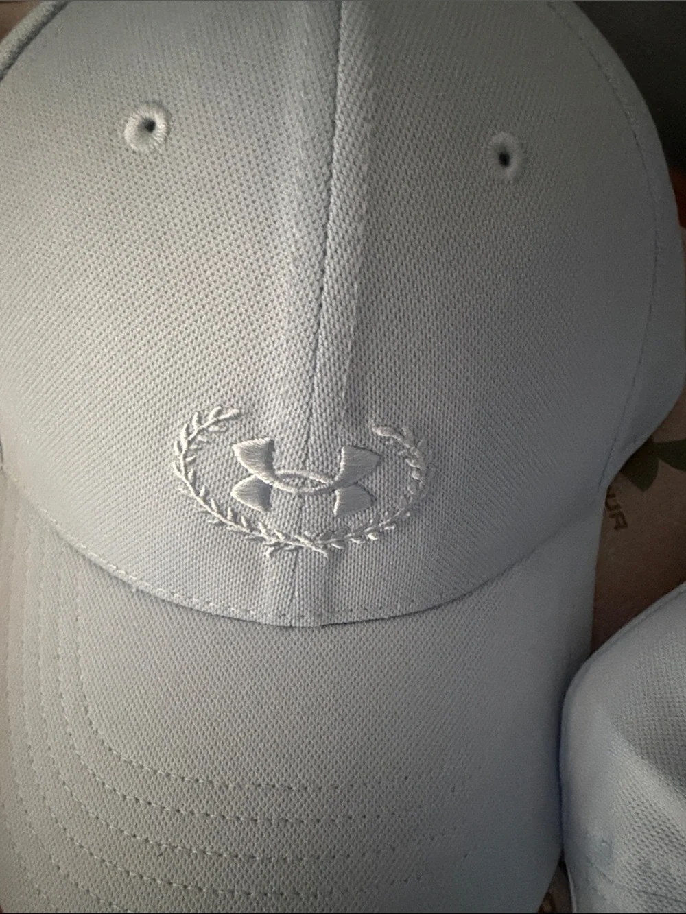 Under Armour Pale Blue Embroidered Logo Baseball Cap